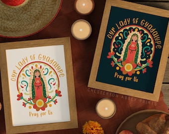 Nuestra Señora de Guadalupe Infantil // Impresión