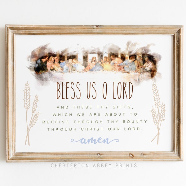 Bless Us O Lord || Print