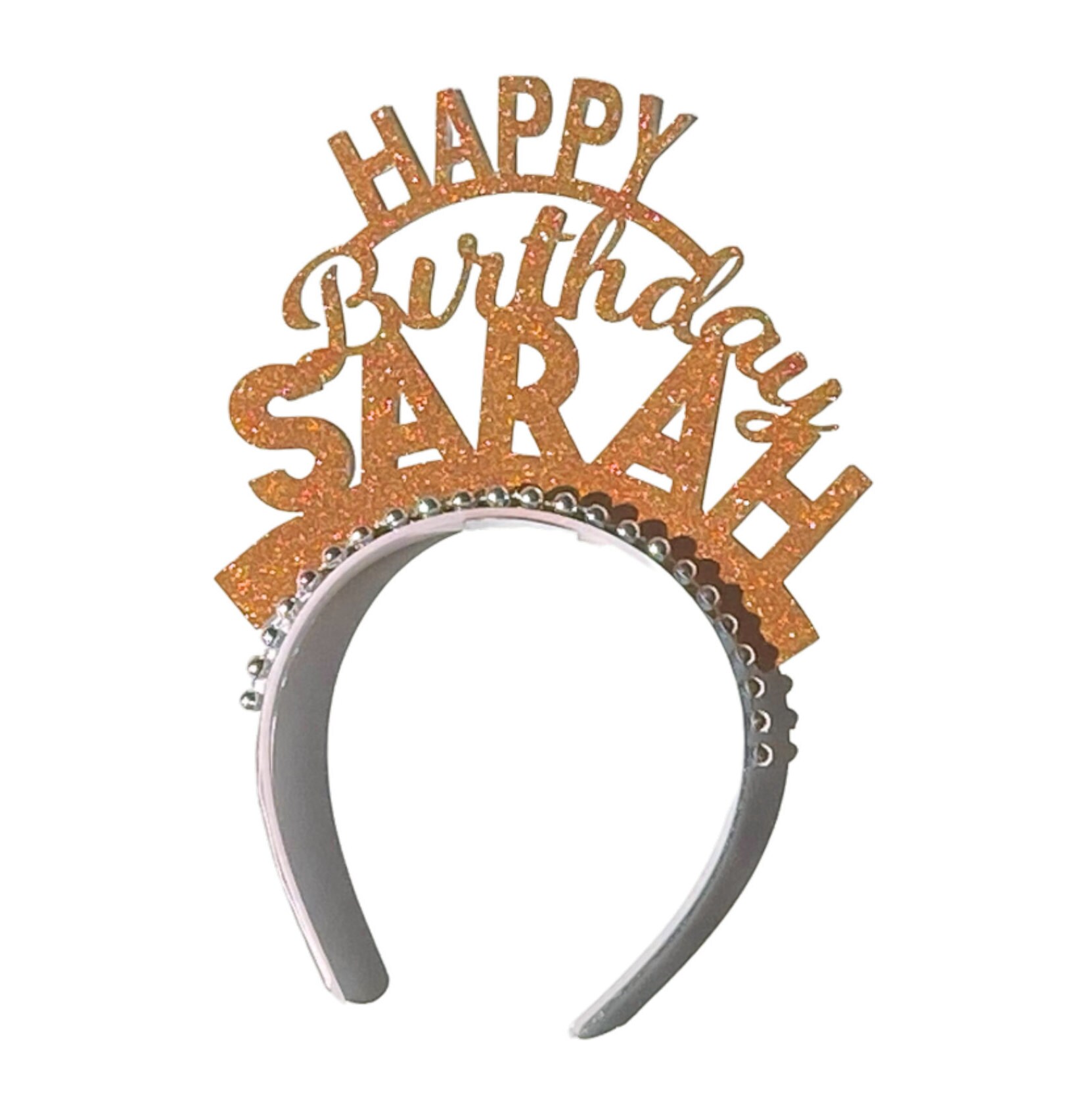 Birthday Custom Name Headband Party Crown Adult Birthday Headband Etsy Australia