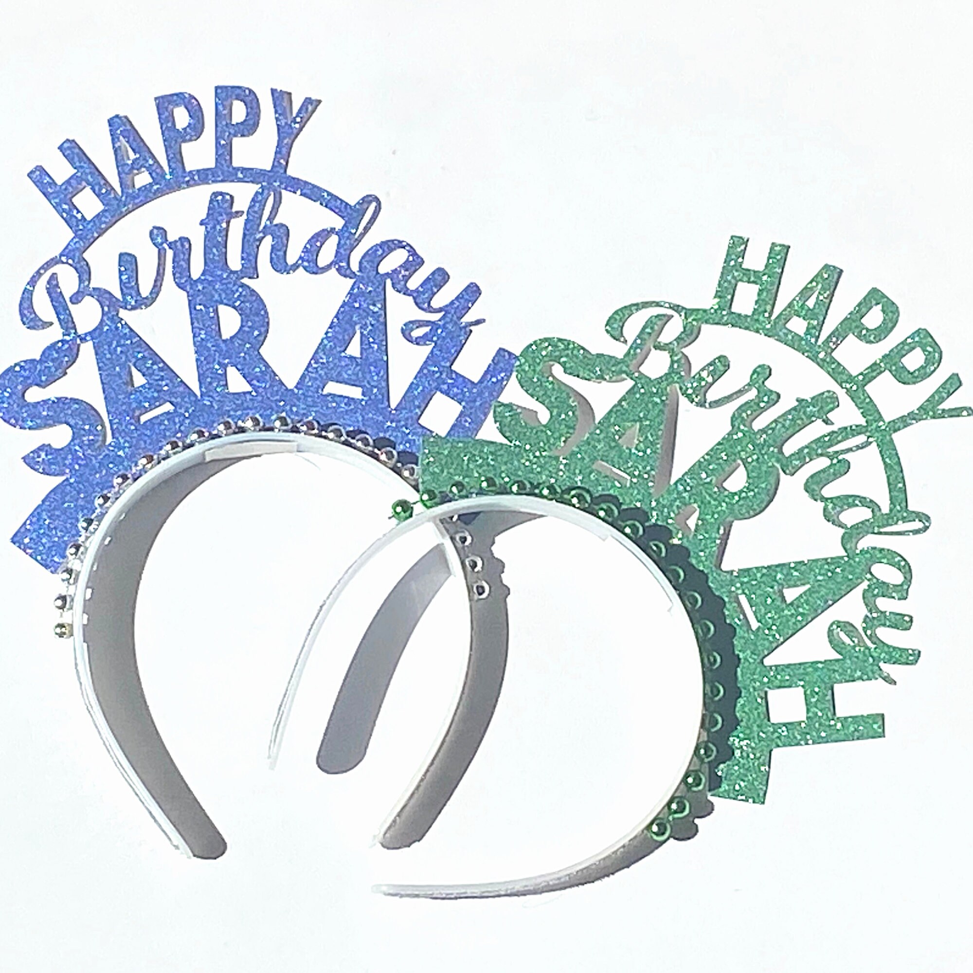 Birthday Custom Name Headband Party Crown Adult Birthday Headband Etsy Australia