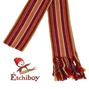 Métis Sash Weaver Kids Alpaca Ceinture Fléchée Tisseur Enfants Alpaga