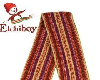 Métis Sash Weaver Medium Alpaca Ceinture Fléchée Tisseur Moyenne Alpaga