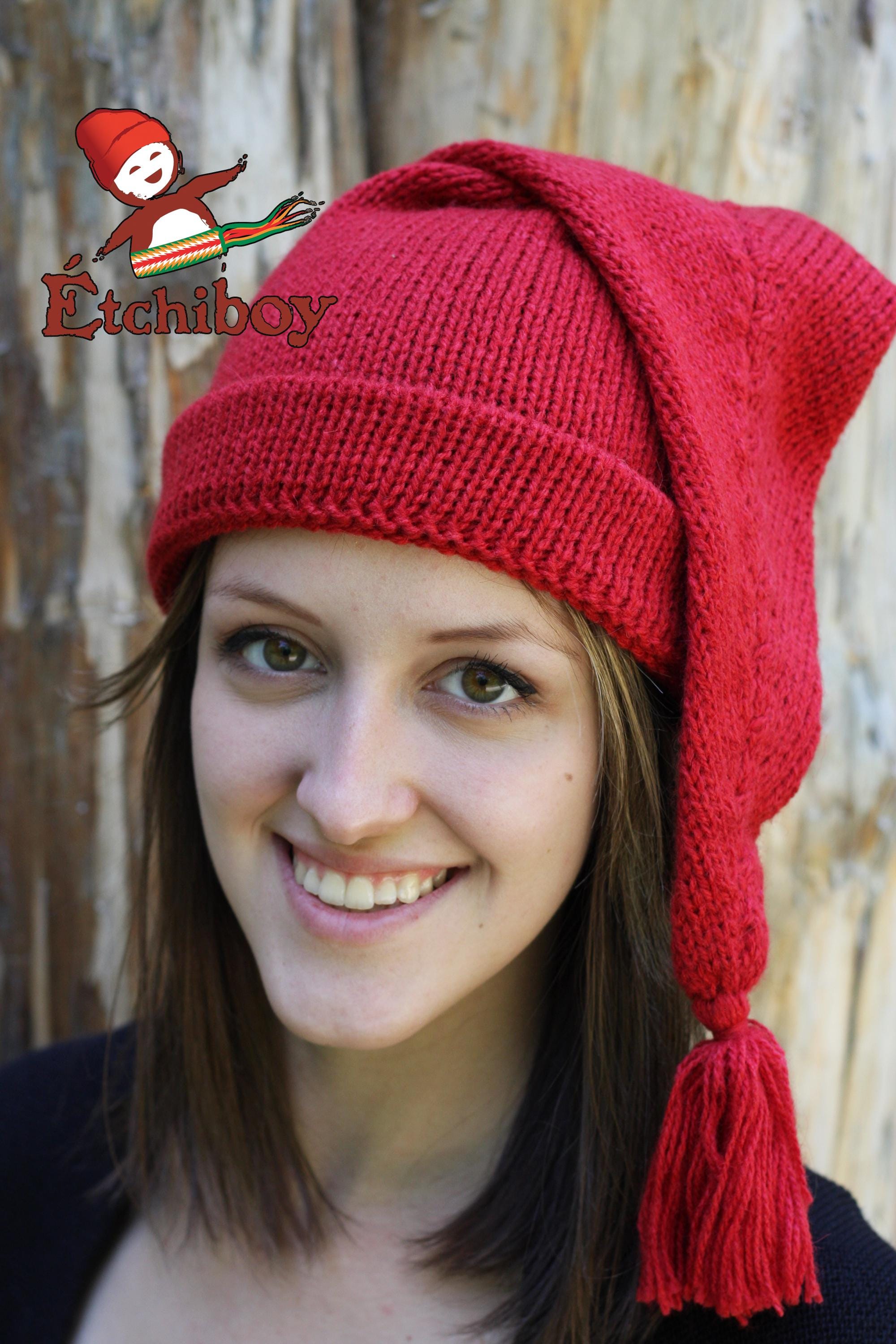 Voyageur Toque Red Alpaca Tuque Rouge Alpaga - Etsy display picture 3