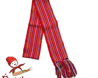 Métis Sash Québec Medium Polyester Ceinture Fléchée Moyenne