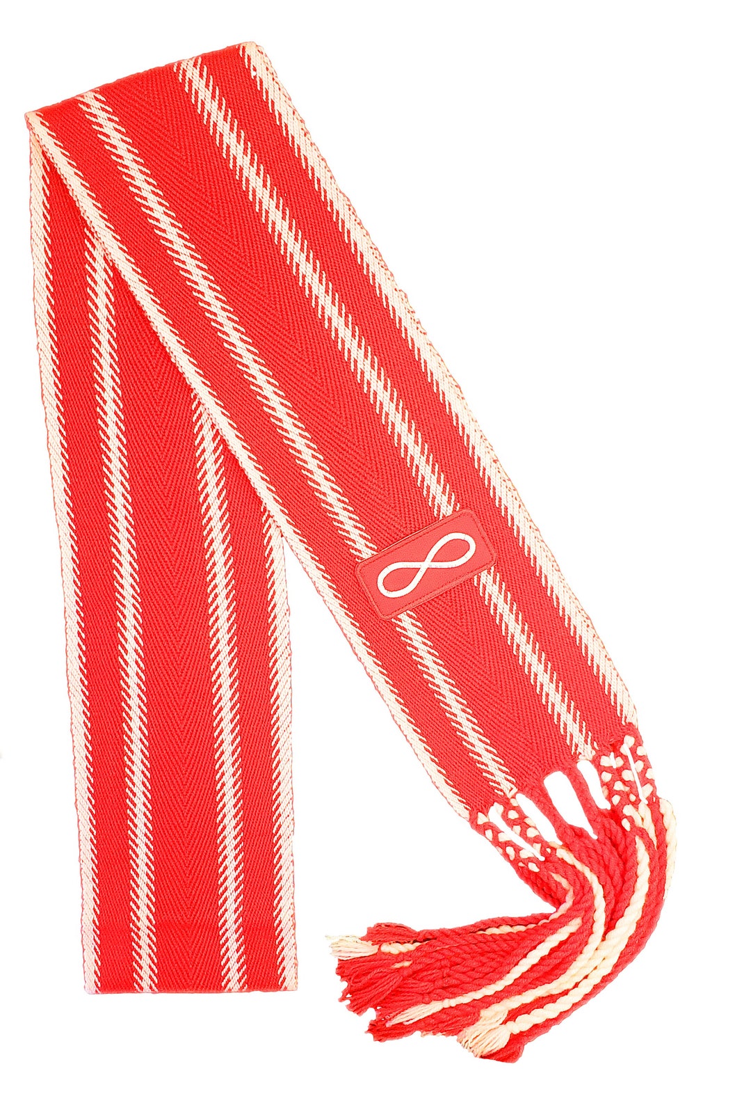 Métis Sash Red Métis Flag Medium Alpaca Ceinture Fléchée Etsy