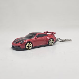 RARE Porsche 911 GT3 car keychain gift for husband boyfriend fiance birthday car enthusiast Christmas