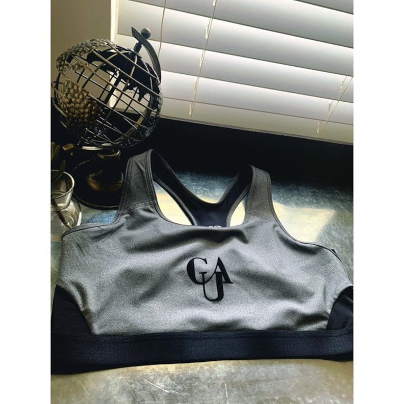 CAU Logo Spirit Sports Bra