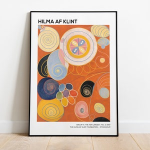Hilma af Klint Print, Group IV The Ten Largest No. 3 Youth, Hilma af Klint Poster, Abstract Art, Spiritual Art, Abstract Prints