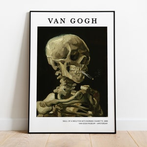 Van Gogh Cigarette Skeleton, Vincent Van Gogh Wallet