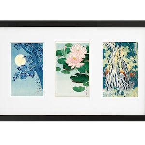 Japanese Antique Postcards, Japan Art Prints, Ohara Koson, Japanese Print Cards, Ukiyoe Postcard Prints, Japanese Art Postcards Set of 10 image 2