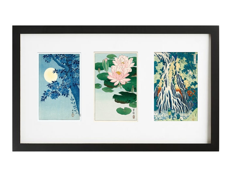 Japanese Antique Postcards, Japan Art Prints, Ohara Koson, Japanese Print Cards, Ukiyoe Postcard Prints, Japanese Art Postcards Set of 10 image 2