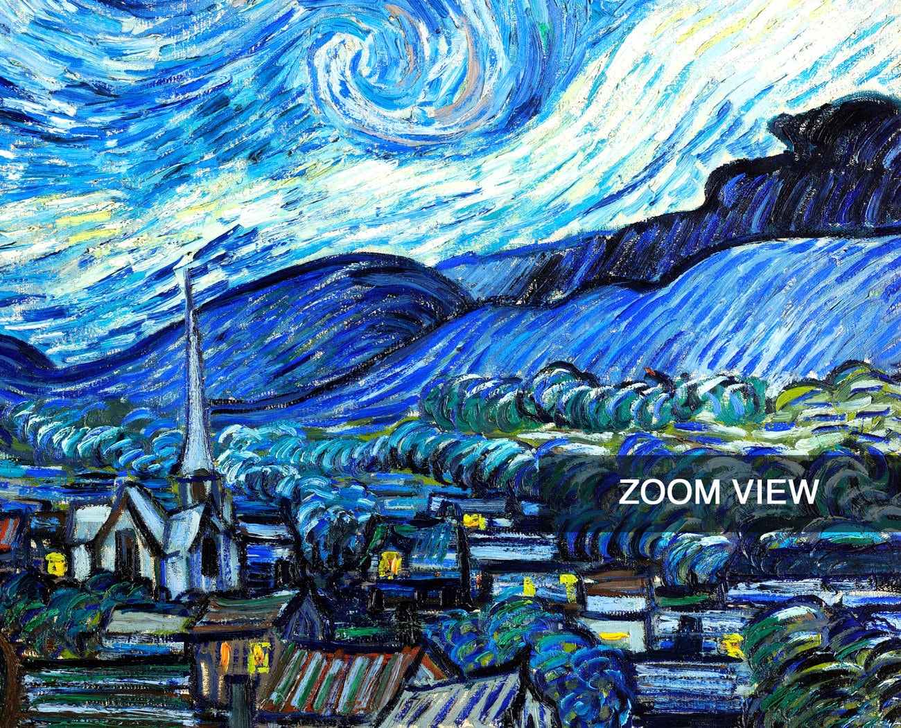 星月夜のプリント、ゴッホの星月夜のポスター、フィンセント・ファン