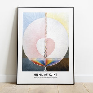 Hilma af Klint Poster, The Dove, Hilma af Klint Print, Abstract Art, Spiritual Art, Abstract Prints, Modern Wall Art, Abstract Designs
