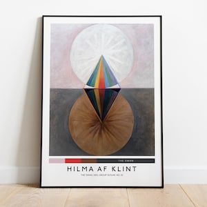 Hilma af Klint Exhibition Print—Swans—Hilma af Klint Poster—Hilma af Klint Print—Abstract Art—Abstract Prints—Modern Wall Art