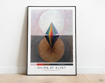 Hilma af Klint Exhibition Print—Swans—Hilma af Klint Poster—Hilma af Klint Print—Abstract Art—Abstract Prints—Modern Wall Art