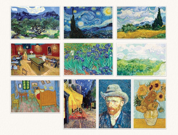 Vincent van Gogh | Coloring Postcards Vincent van Gogh | Coloring Postcards