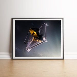 James Webb Telescope, James Webb Poster, NASA Print, Luster Paper