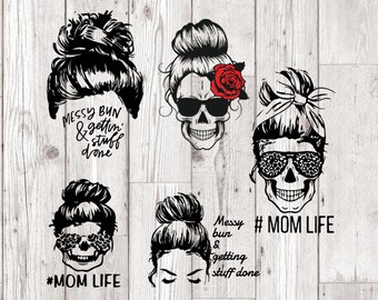 Hair Bun Drawing Etsy