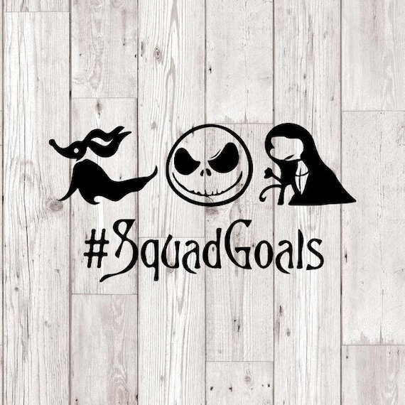 Download Nightmare Before Christmas Svg Squad Goals Svg Jack Svg Etsy Yellowimages Mockups