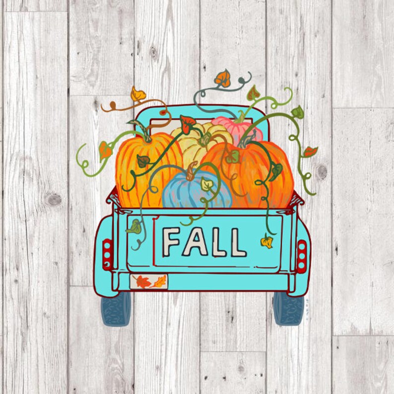 Download SVG Files Farm fresh pumpkins svg vintage truck svg | Etsy