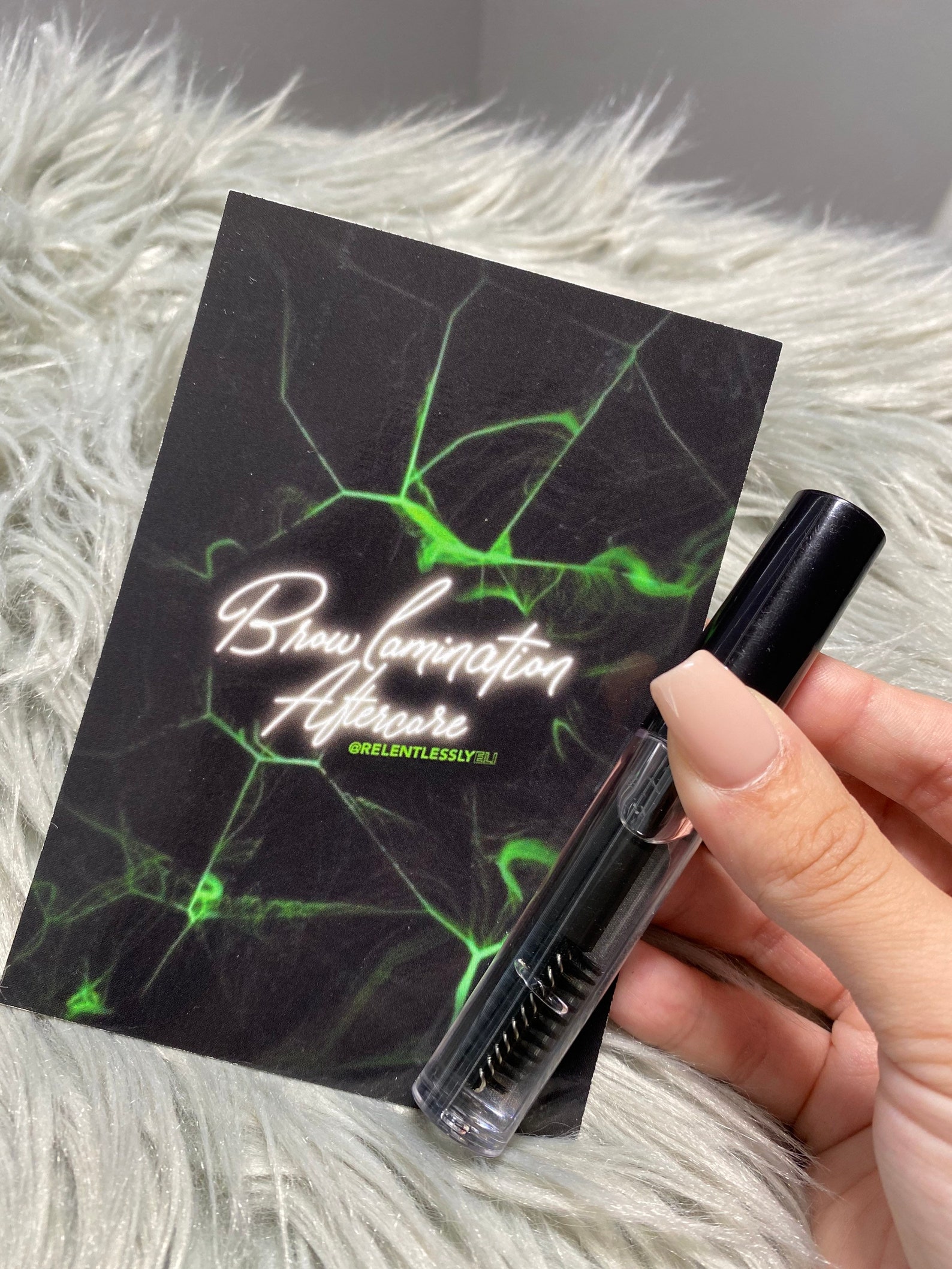 Eyebrow Lamination Oil & Aftercare Etsy