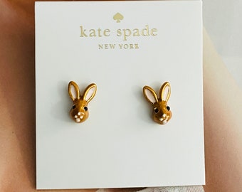 kate spade rabbit earrings