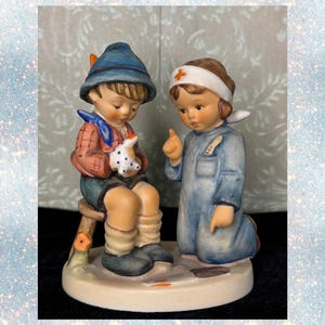 The Nurse, M.J. Hummel, 1972, model 376, Goebel, made in West Germany.