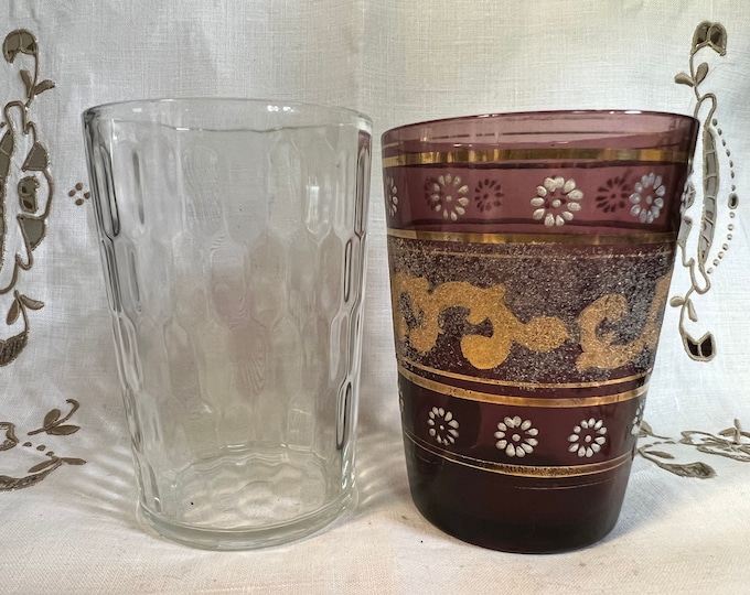 Vintage Snuff Glasses Garrett American Set of 6 Snuff Glasses Etsy