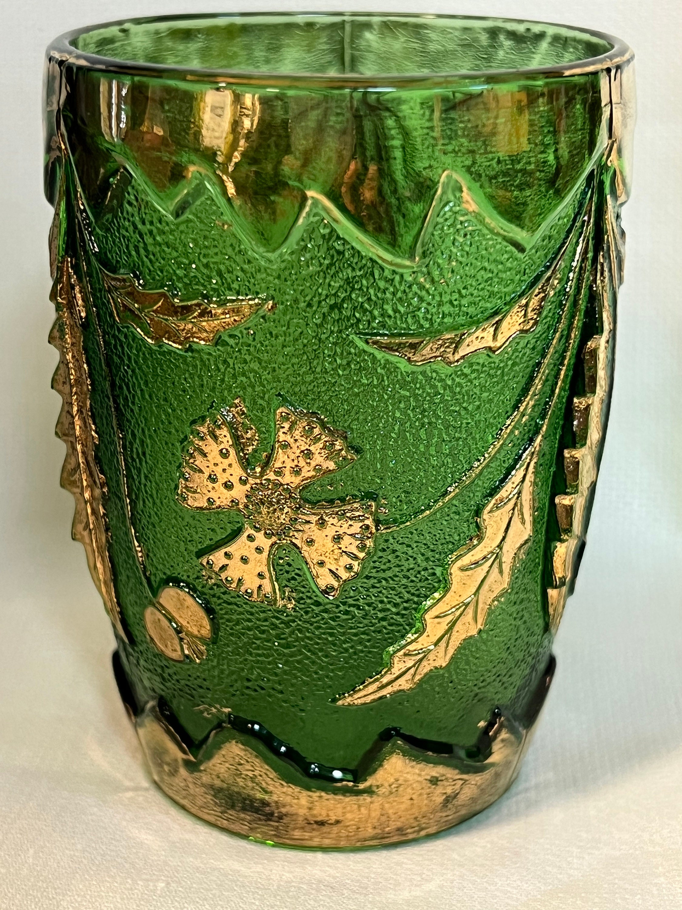 Lot 40. Antique Victorian Tumblers, Early American Pressed Glass EAPG