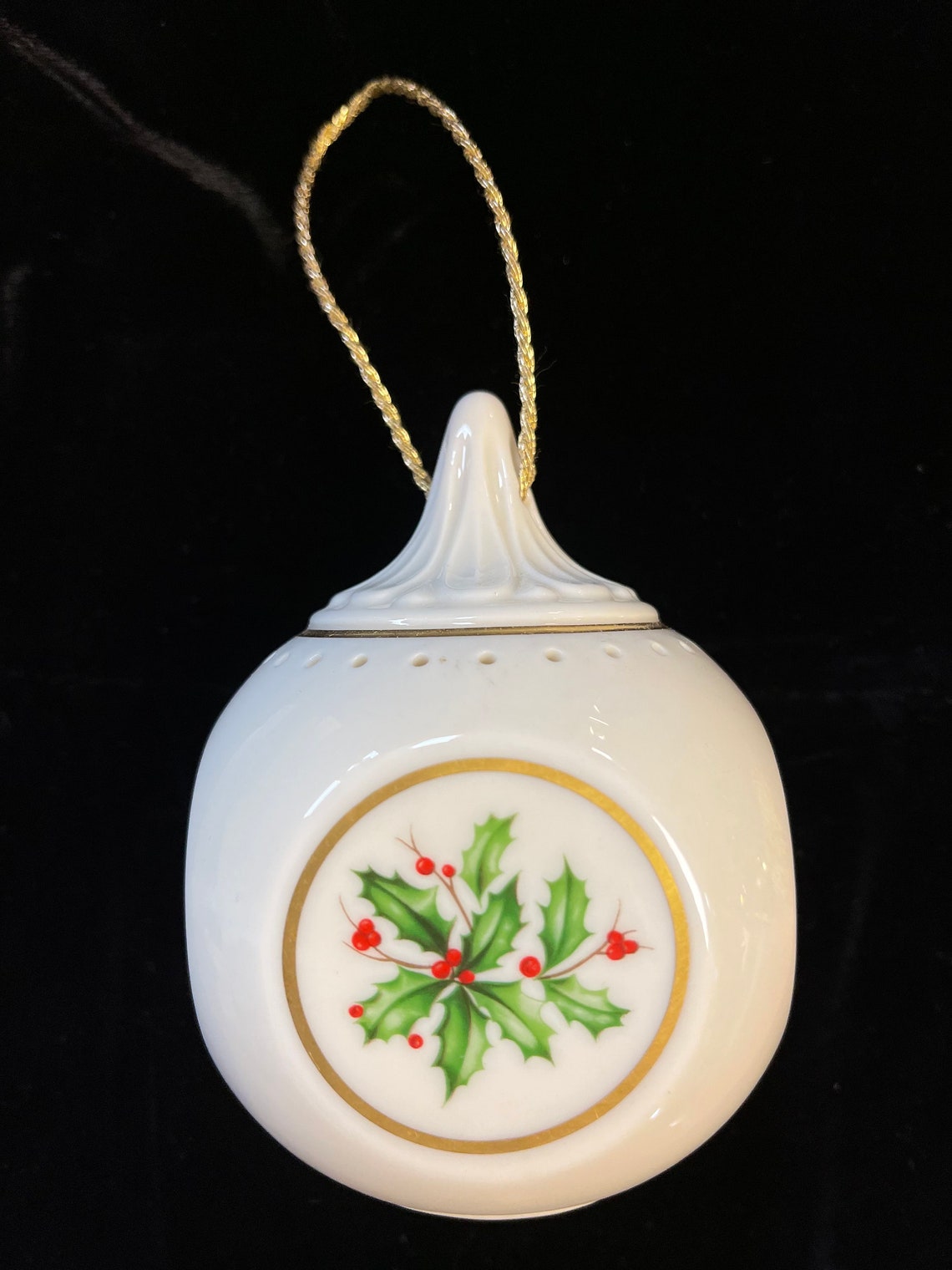 Vintage Lenox Christmas Ornaments 