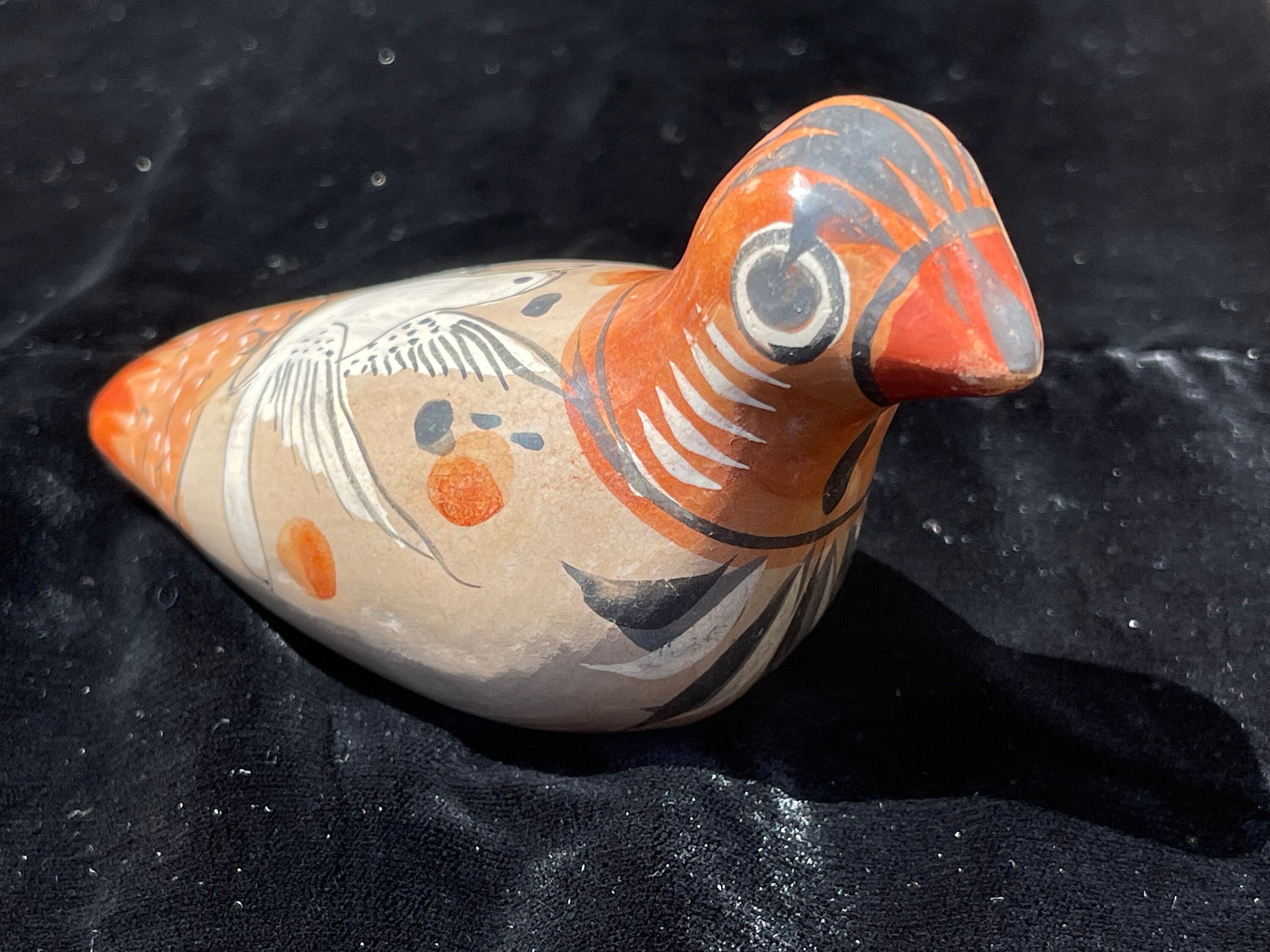 Vintage Tonala Ceramic Birds Large Toucan and Small Dove Etsy