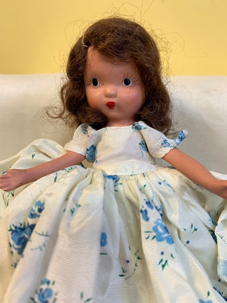 3 Vintage Storybook Dolls 1940s Blond Auburn and Red Etsy