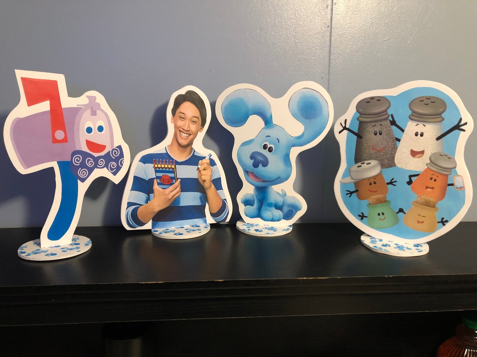 Blues Clues Centerpieces Blues Clues Centerpiece Cutouts Etsy
