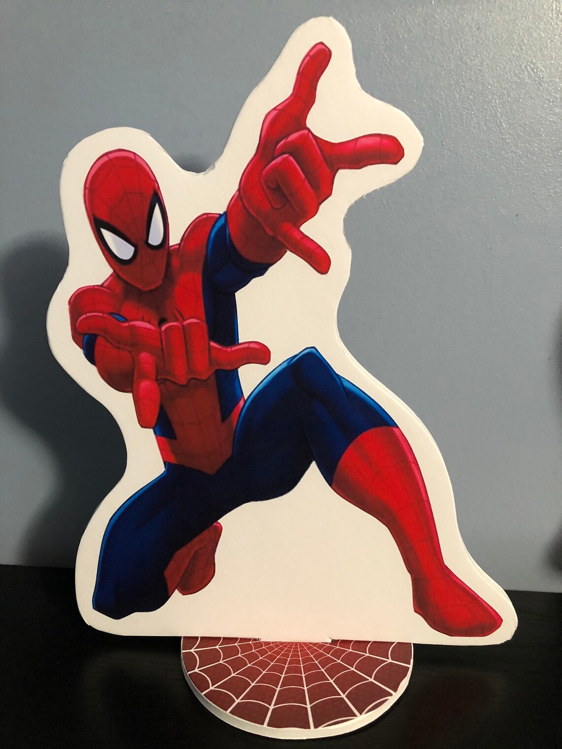 Spiderman Centerpiece Set Etsy