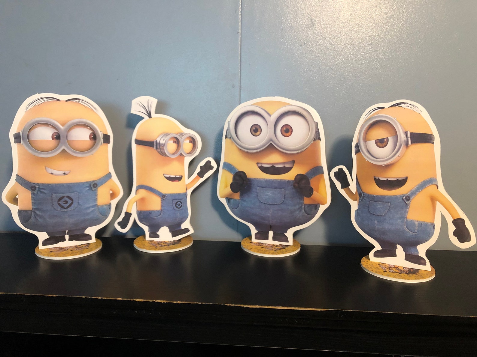 Minions Centerpieces Minions Centerpiece Cutouts Minions - Etsy