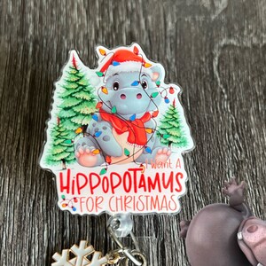 Uke hippopotamus for christmas