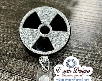 3D Radiology- Badge reel/ID Holder card holder/nurse/teachers/fun/silly/radiology
