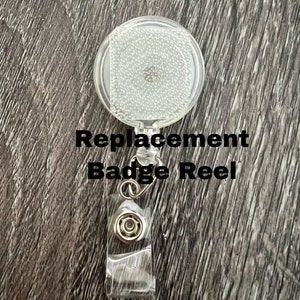 Replacement Badge reels/ID Holders/360 Alligator Clip/Belt Clip/slide clip/badge reels