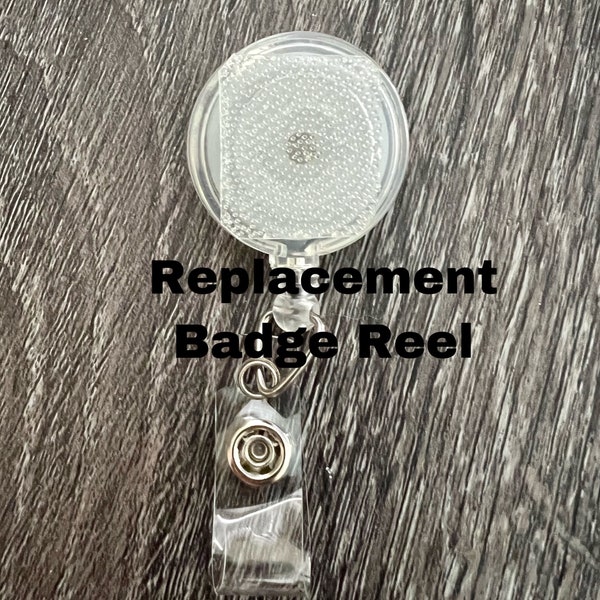 Replacement Badge reels/ID Holders/360 Alligator Clip/Belt Clip/slide clip/badge reels