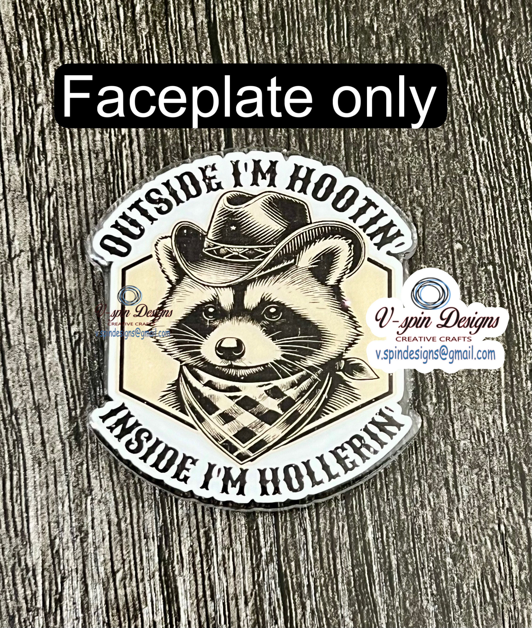 "This Is Fine" Cat Badge Reel - Funny Nurse ID Holder With Retractable Cord, Alligator Clip