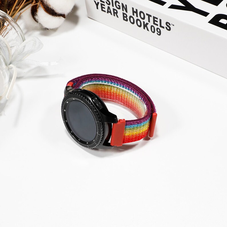 Rainbow Samsung Watch Band/ Gear S3 Frontier / 46mm 42mm | Etsy