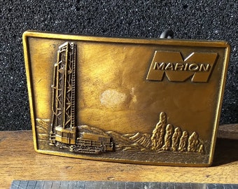 Vintage Marion Belt Buckle