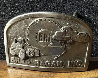 Vintage Brad Ragan, INC. Belt Buckle