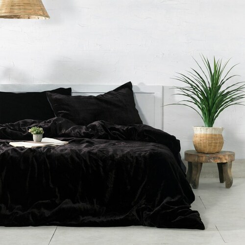 Ultra Luxury Crushed Velvet Duvet Cover 3 Pieces Set Etsy