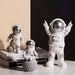 Astronaut Collectible Statue Sculpture,Historical Miniature Spaceman,Action Figures Nordic Home Decor,Cute little spaceman model 