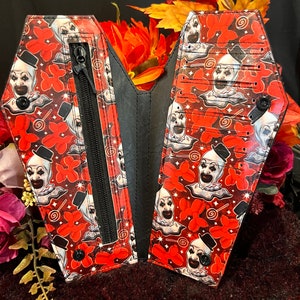 Terrifier Art the Clown Coffin Shaped Wallet-large and Small - Etsy