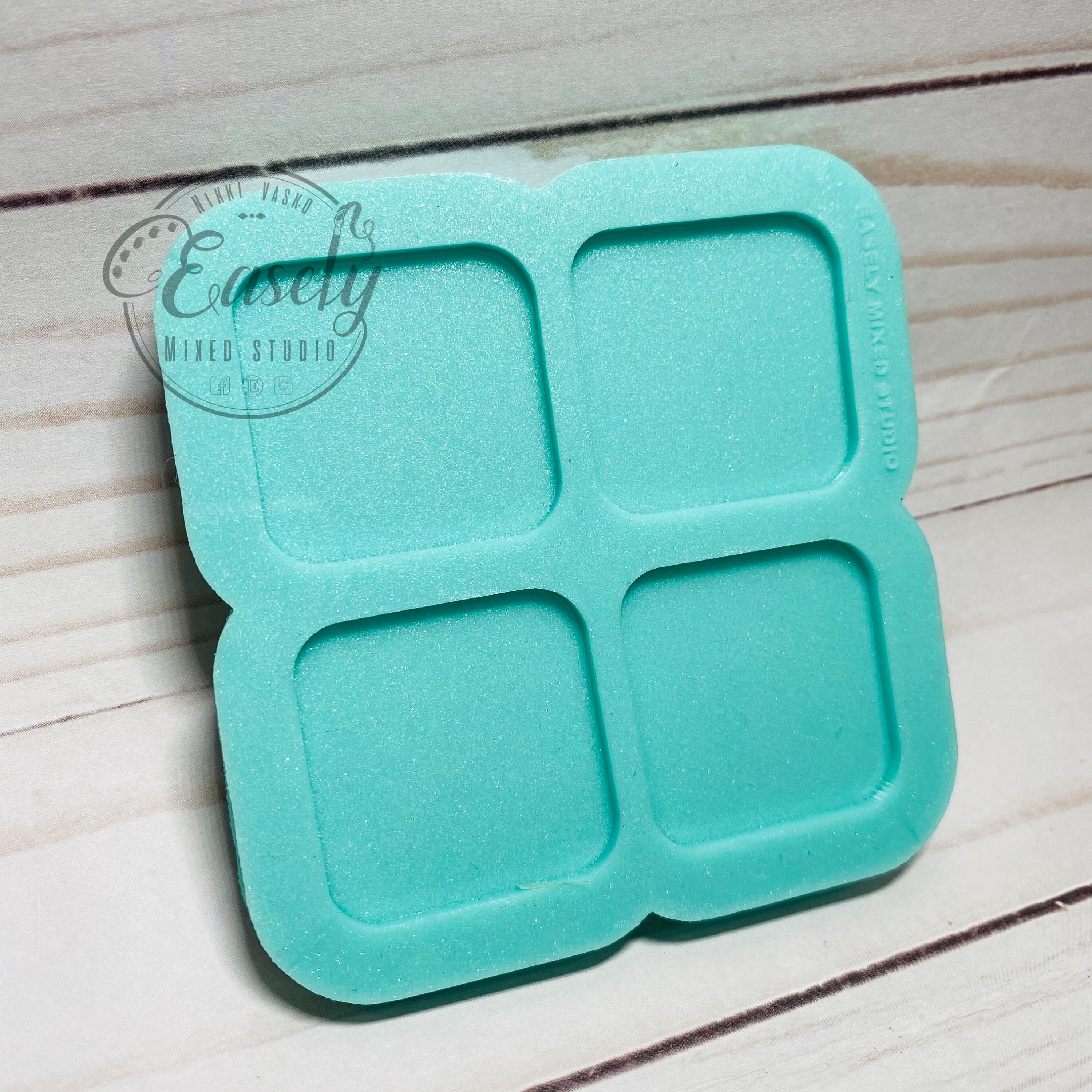 Square badge reel silicone mold badge reel Xray badge reel Etsy