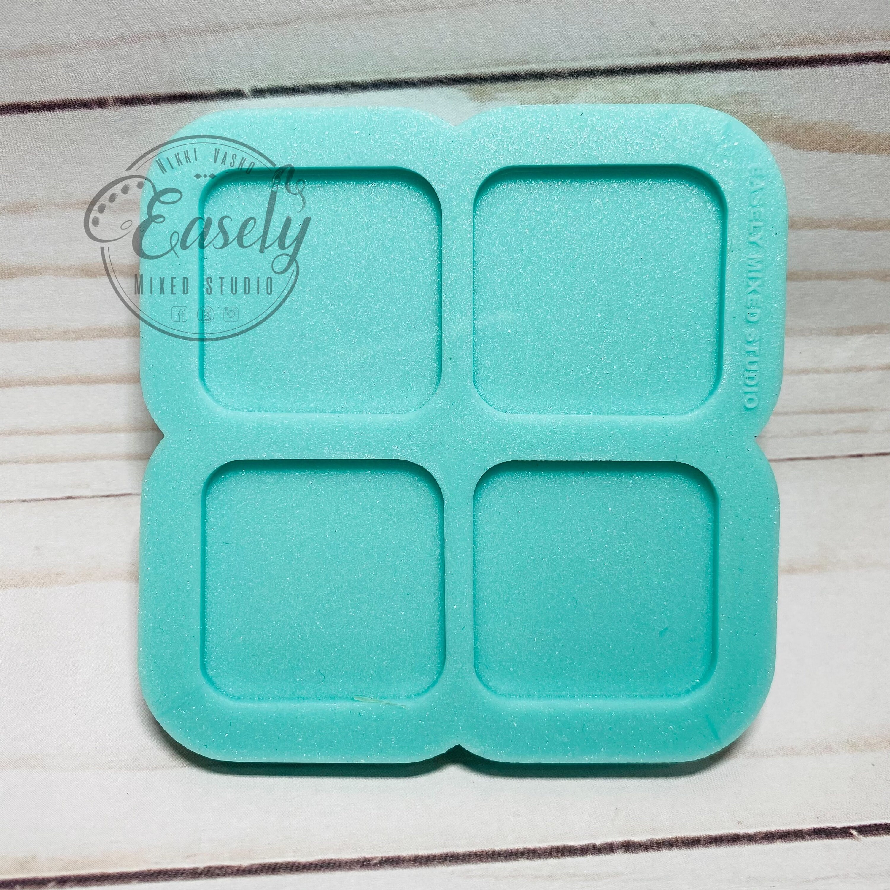 Square badge reel silicone mold badge reel Xray badge reel Etsy