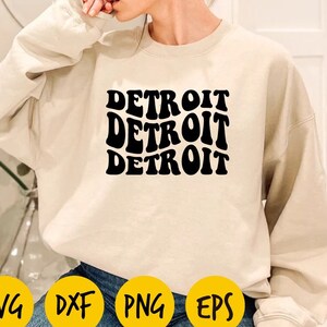 Detroit svg, Detroit groovy svg, Detroit leopard svg,Detroit love svg, Detroit dxf, detroit retro png, Detroit eps,Michigan svg,DIGITAL FILE