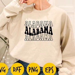 Alabama svg, Alabama groovy svg, Alabama leopard svg,Alabama love svg, Alabama dxf, detroit retro png, Alabama eps,DIGITAL FILE